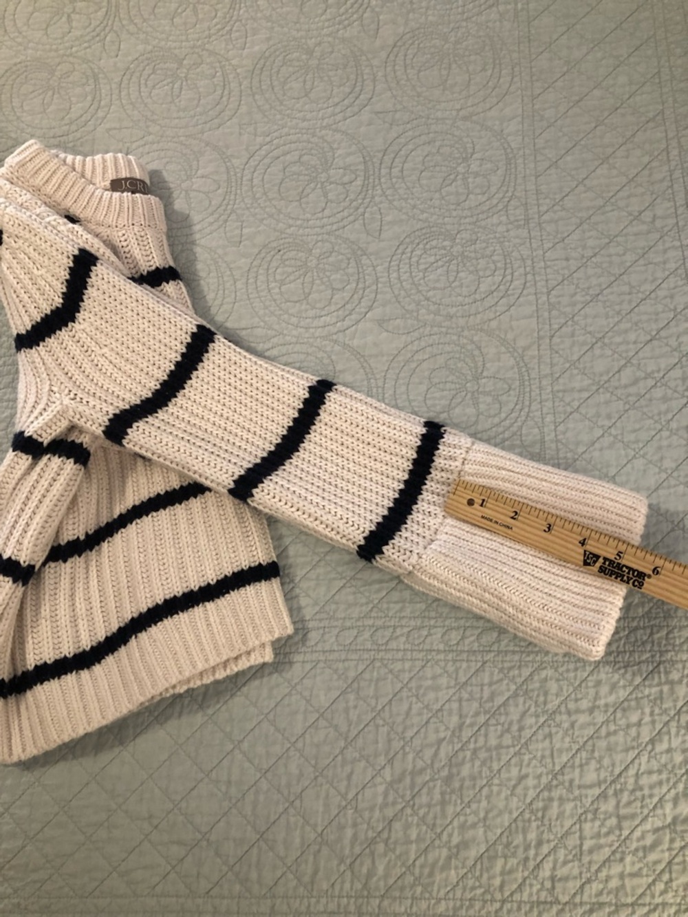 J Crew Heritage Fisherman sweater. Size XS. - Picture 10 of 10